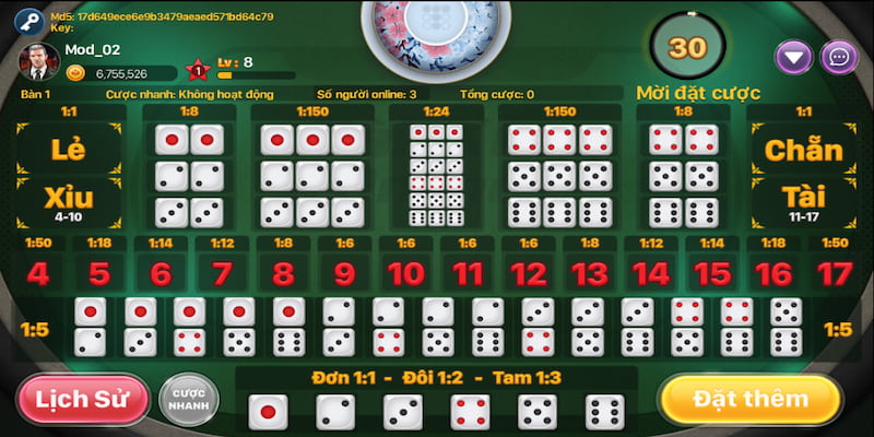 Cách Chơi Xí Ngầu Chiến lược quản lý vốn khi chơi xí ngầu tại B52club