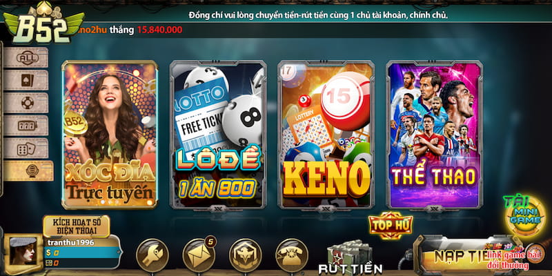 Lô đề siêu tốc B52club Vì sao Lô đề siêu tốc B52club là điểm đến hàng đầu hiện nay?