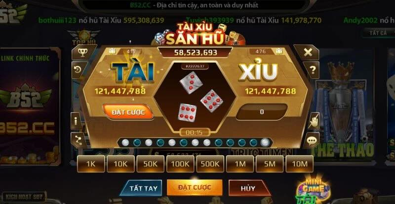 Cổng game B52 được nhiều game thủ tin tưởng